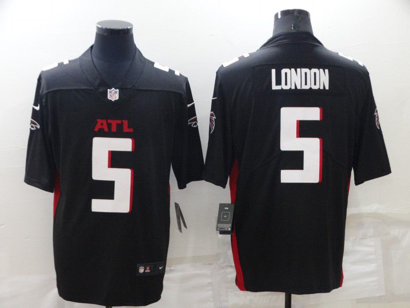 Men Atlanta Falcons #5 London Black New 2022 Nike Limited Vapor Untouchable NFL Jersey->detroit tigers->MLB Jersey